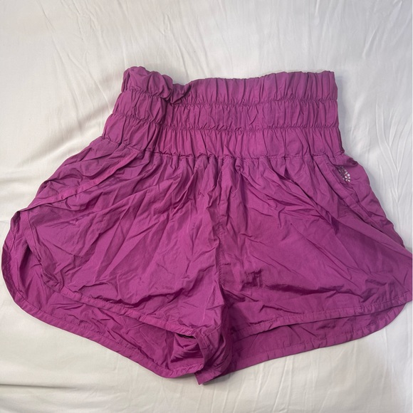 Pink HighWaisted Free People Shorts - Picture 4 of 4